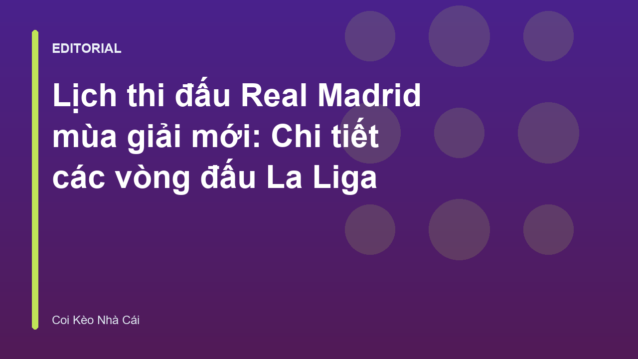 Real Madrid thi đấu tại La Liga